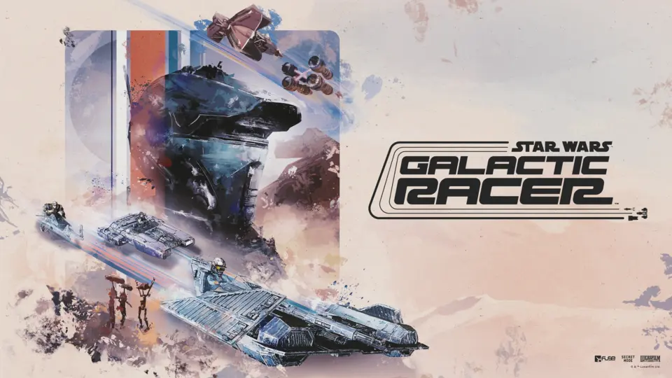 Star Wars Galactic Racer offizielles Key Art